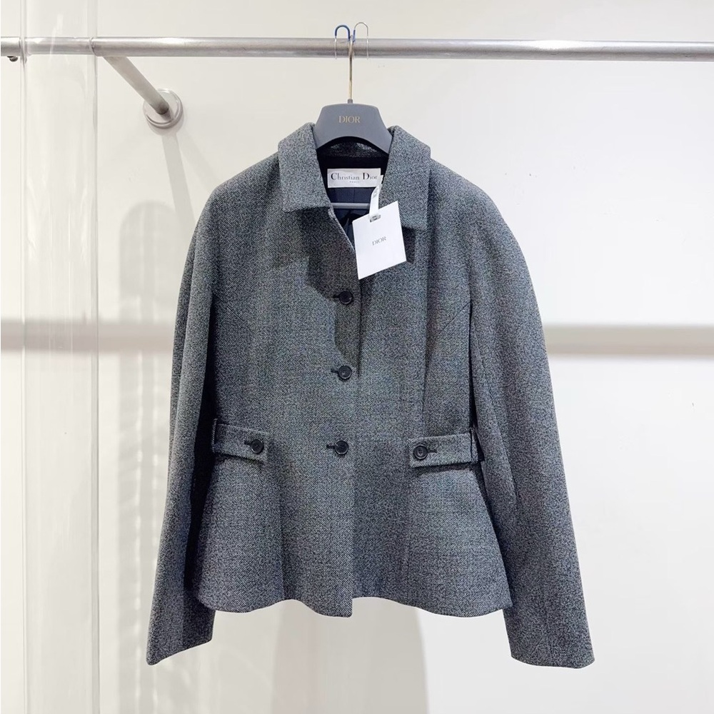 Authentic Dior Women's Charcoal Blazern